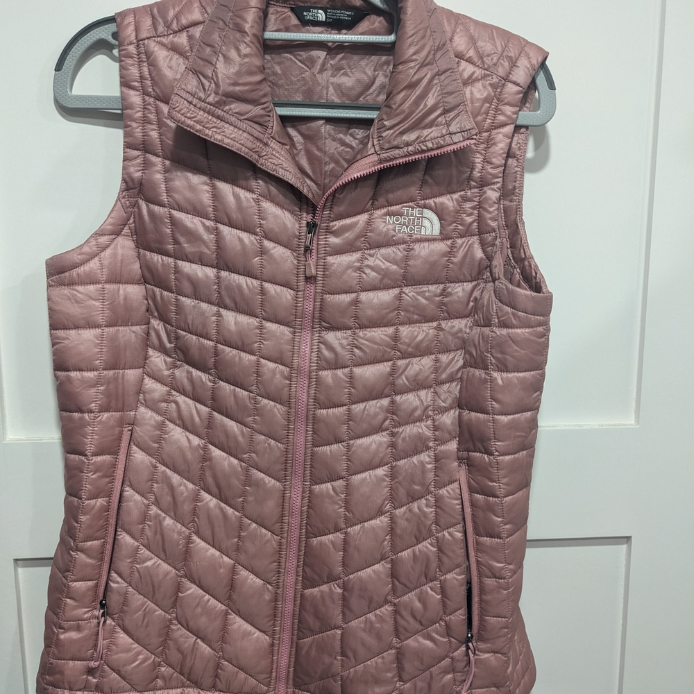 The North Face Women's Pink Quilted Vest